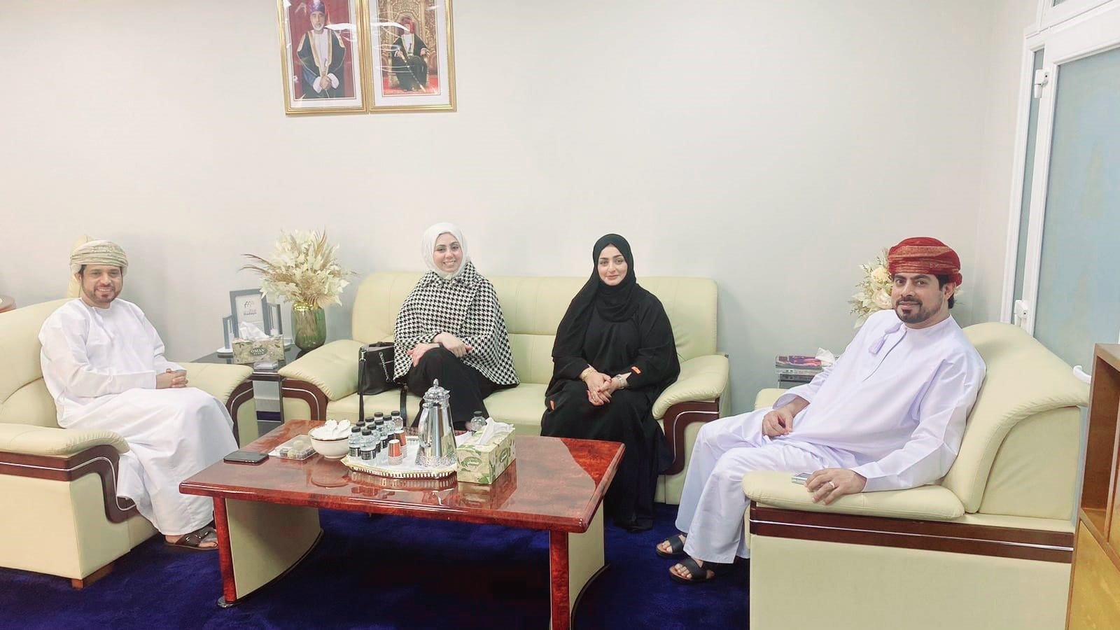 Entrepreneurship Center Meets Madayn General Director and Investor Services Director